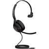 GN Jabra Jabra Evolve2 50 UC Mono - Cuffie - On-Ear - Bluetooth - wireless - cancellazione attiva del rumore - USB-C - Nero (2508)