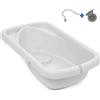Chicco Vaschetta + Kit Scarico Chicco Cuddle & Bubble Graphite Melange