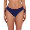 Ocean Blues Bikini Bottom con Coulisse Laterale a Vita Bassa per DonnaMarina MilitareMedia
