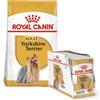ROYAL CANIN Yorkshire Terrier Adult 7.5kg secco + umido 12x85g