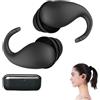 KASESSS Tappi Orecchie Dormire Silicone, Tappi per Orecchie Antirumore, Tappi Orecchie a Forma di Delfino, Tappi per Orecchie per Dormire, Tappi Orecchie Antirumore, Protezione Dell'Udito 40dB