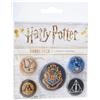 Wizarding World Pyramid International BP80485 Harry Potter Hogwarts Badge, Multi-Colour, 10 x 12