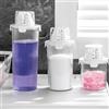Floweringbeter Contenitore per detersivi per la casa, grande capacità, design in plastica per organizzare gli oggetti essenziali per il bucato (rotondo (800 ml)