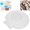 ANKROYU Stampo in Silicone per Conchiglia di Capesante, Stampo per Vassoio in Silicone Fai Da Te, Stampo per Piatti e Gioielli, Stampo per Candele e Ornamenti per Decorazioni Artigianali