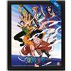 PYRAMID QUADRO 3D ONE PIECE PIRATES ANIME - GADGET
