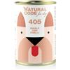 Natural Code 400 For Dog Cibo Umido per Cani Adulti - 6x400 gr - Maiale con Piselli