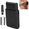 Tyenaza Electric Foil Raher, Rasoio Elettrico Capelli Ricarica USB, Mini Rasoio Elettrico Uomo, per Viaggi Domestici (Nero)