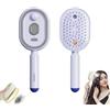 Generic Electric Steam Brush for Hair,Electric Spray Air Cushion Massage Comb for Reduce Frizz,Nourishes Hairs,Detangling Anti-Static purple