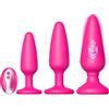 Cocoho Plug Anale-Dilatatore Donna Uomo Sex Toys Vibratore Anale con Telecomando 10 Modalità Sexytoysys Donna Coppia 3 Pezzi Plug Anali Dilatatore Ano per Uomo Plug Analesex Toys Sessuali per Donne (Rosa)