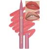 Jutqut Pennarello per labbra impermeabile, rossetto a lunga durata, impermeabile, resistente alle sbavature, matita per contorno labbra, matita per labbra ad alta pigmentazione, matita per labbra