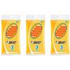 BIC - Set di 3 buste X 5 Rasoio N ° 1 - 1 Lama Pelli Sensibili