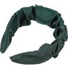 MAGICLULU Fascia per Chioma Intrecciata Verde Stile Vintage Elegante per Donna e Ragazza, senza Perdita di Fili, Adatta per Feste e Cerimonie