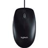 LOGITECH Cavo del mouse ottico Logitech M100 nero