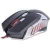 rebeltec Mouse da gioco ottico per PC Destroyer 4000 DPI 8 pulsanti programmabili con cavo in nylon Ergonomico 3 colori illuminato a LED