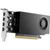 PNY NVIDIA RTX A400 - Scheda grafica - RTX A400 - 4 GB GDDR6 - PCIe 4.0 x8 - 4 x Mini DisplayPort (VCNRTXA400-PB)