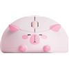 AKKO Mouse wireless con motivo del gatto Akko (Capybara, rosa)