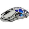 GravaStar Mouse da gioco senza fili Gravastar Mercury M1 Pro (grigio) + ricevitore 4K