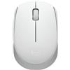 LOGITECH Mouse wireless, Logitech M171, bianco, ambidestro, 2,4 GHz, 1000 DPI, leggero
