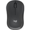 LOGITECH Mouse wireless + Logitech M240 Silent, grafite, Bluetooth, compatibile con Windows, macOS, ChromeOS, durata della batteria di 18 mesi