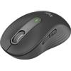 LOGITECH Mouse wireless Logitech Signature M650, grafite, per destrimani, SmartWheel, SilentTouch
