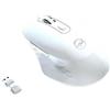 MOBILITY LAB Mouse wireless, Bluetooth, ricevitore 2,4 GHz, clic silenziosi, precisione regolabile, tasti laterali, bianco