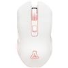 THE G-LAB Mouse da gioco, THE G-LAB KULT HELIUM, senza fili, 6400 DPI, 6 tasti, RGB, bianco