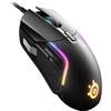 SteelSeries Mouse da gioco, STEELSERIES Rival 5, ergonomico, 9 tasti, sensore ottico 18000 CPI, durata 80 milioni di clic