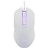 THE G-LAB Mouse da gioco, THE G-LAB KULT HELIUM, 6400 DPI, 6 tasti, 7 colori, 125 x 39 x 68 mm, bianco