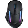 Turtle Beach Mouse da gioco, Turtle Beach Kone II Air, senza fili, Bluetooth, 26000 DPI, rotella 4D, ergonomico, nero