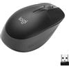 LOGITECH Mouse, senza fili, Logitech M190, ergonomico, scansione ottica, 1000 DPI, nero