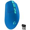 LOGITECH Mouse da gioco, senza fili, Logitech G305 Lightspeed, blu