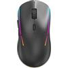 YENKEE Mouse da gioco, YENKEE SAMURAI YMS 3500BK, wireless, 5000 DPI, 6 tasti programmabili, retroilluminazione RGB