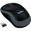 LOGITECH Mouse, senza fili, Logitech M185, grigio, ambidestro
