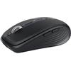 LOGITECH Mouse wireless Logitech MX Anywhere 3S, grafite, sensore 8K DPI, Bluetooth, ricaricabile tramite USB-C, autonomia della batteria di 70 giorni