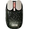 Lofree Wavy Chips Kabellose Maus, Bluetooth / 2,4 GHz, Retro-Design, Ritorno