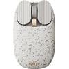 Lofree Wavy Chips Kabellose Maus, Bluetooth / 2,4 GHz, Retro-Design, Terrazzo