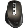 Port Designs Mouse wireless Bluetooth Office Executive ricaricabile, 7 pulsanti, 3200 dpi, connettività Bluetooth e 2,4 GHz