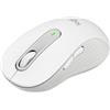 LOGITECH Mouse wireless, Logitech Signature M650 L, bianco, per destrimani, SmartWheel