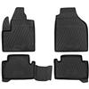 ELEMENT Set di Tappetini Auto in Gomma TPE 3D per FORD Tourneo Connect Mk 1 (I) | 2002-> | Monovolume | Tappetini Auto Originali 100% Adatti, Tappetini Gomma Auto Premium 3D, Tappetini 3D per Auto