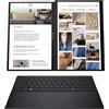 ASUS Zenbook Duo UX8406CA-QL331W 14" WUXGA OLED Touch U9 285H 32GB/1TB Win11 (14", 1000 GB, 32 GB, DE), Notebook, Grigio
