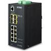 PLANET PLANET Industrial 8-Port 10/100/1000T IGS-12040MT