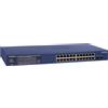 NETGEAR NETGEAR Smart GS724TP - Switch - L3 Lite - intelligente - 24 x 10/100/1000 (PoE+) + 2 x Gigabit SFP - desktop, montabile su rack - PoE+ (190 W) GS724TP-300EUS