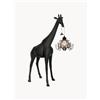 Qeeboo Lampada da terra piccola a LED Giraffe in Love
