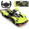 CMJ RC Cars Aston Martin Valkyrie AMR Pro - Macchina telecomandata, scala 1:14, con licenza ufficiale, colore: verde chiaro, perfetta auto radiocomandata su strada, per ragazzi e ragazze