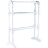 apollo THE HOUSEWARES BRAND Apollo - Porta Asciugamani, in Legno, Colore: Bianco