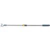 NUOBESTY Asta Telescopica Armadio in Acciaio Inox Allungabile Blu | Asta Armadio Allungabile 53-78cm, Presa Confortevole e Carico Robusto, Uso Domestico per Stendere