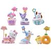 YUME TOYS Sanrio Memo Stand Party Time Series Mini Figures Hello Kitty E Friends 5 Cm Yum
