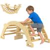 AIYAPLAY Gioco Arrampicata per Bambini 110x52x45 cm color Legno