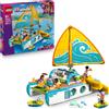 LEGO Friends Avontuurlijke Bootreis - Bouwpakket Met Boot Speelgoed Met Draaiend