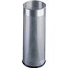 Durable Umbrella Stand Silver Made From Strong Stainless Steel Perforated De